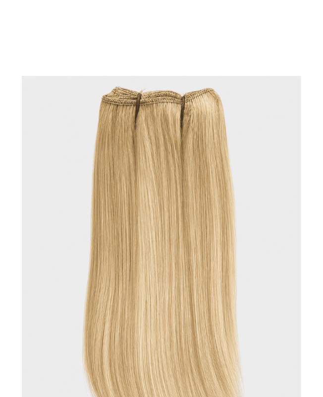 Extension à tissage blond clair – trame cousue